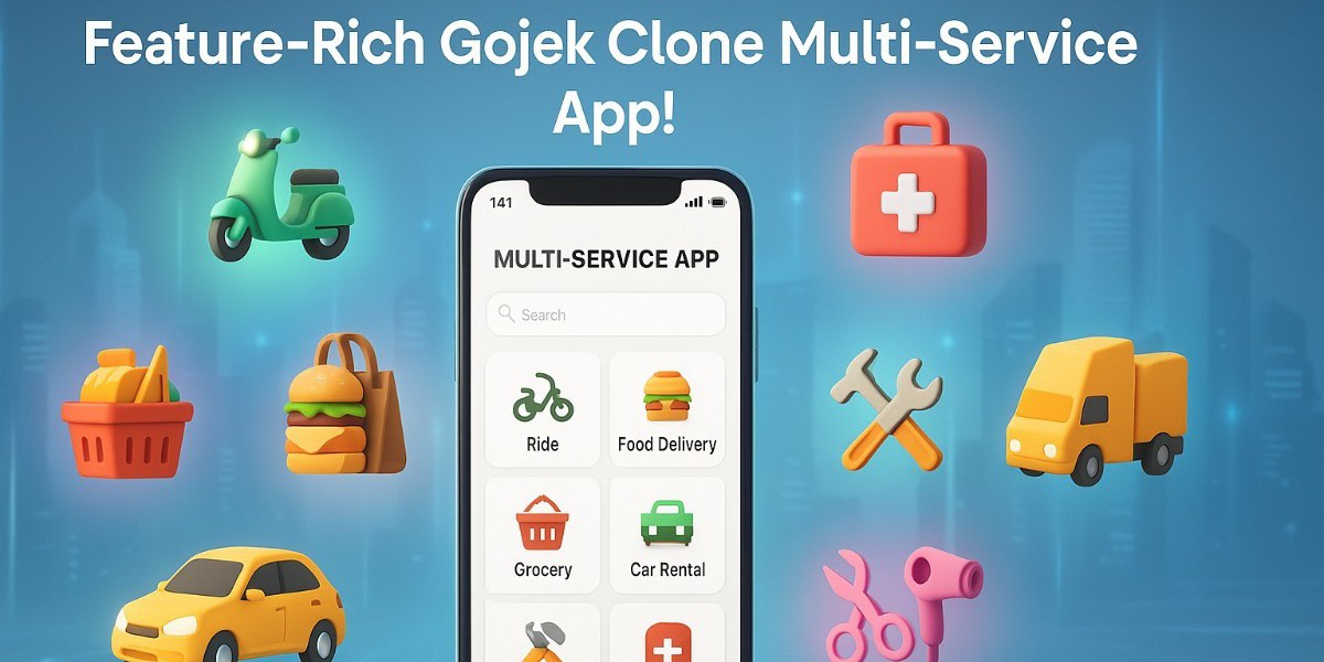 Streamline Your Business with a Feature-Rich Gojek Clone Multi-Service App!
